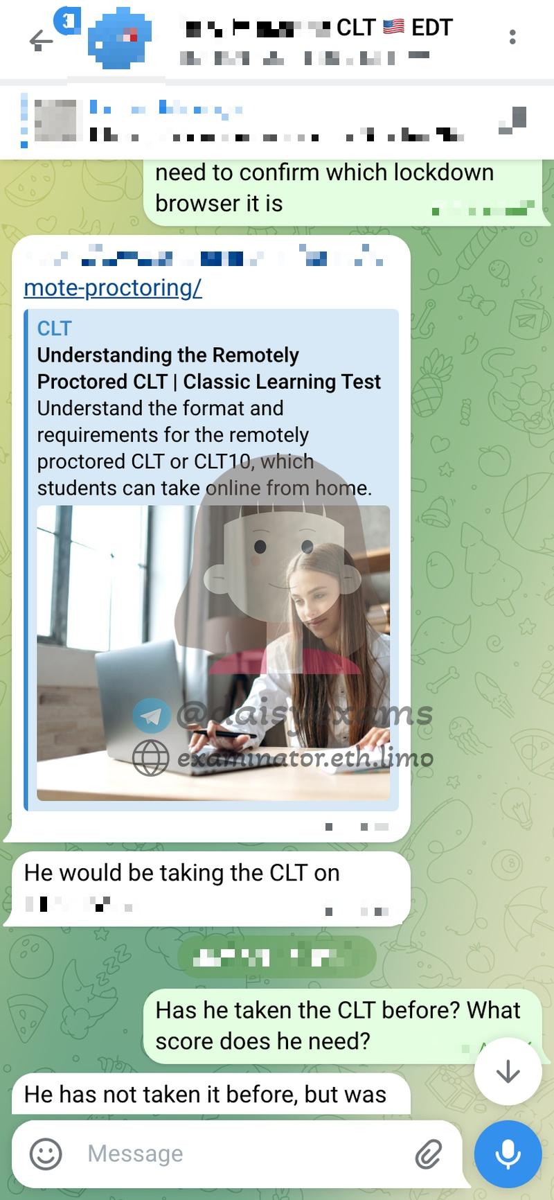 score image for SAT Cheating success story #743