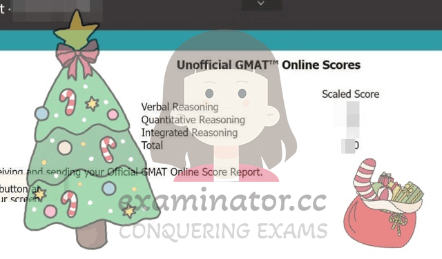 score image for GMAT Cheating success story #605