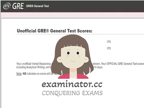 GRE Cheating Score of 340