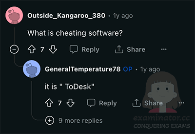 we don't use todesk