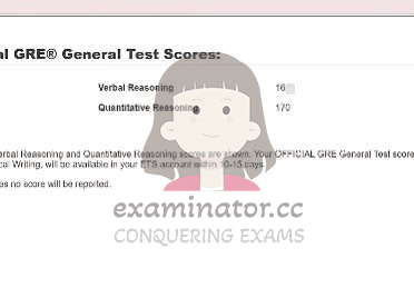 score image for GRE Cheating success story #601