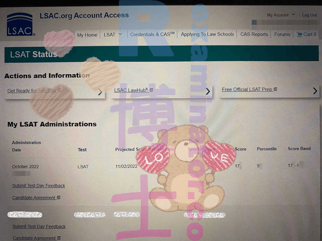 17X on Oct LSAT!!!✨ "As promised I'll be leaving a gratuity." Look at the internet speed! This epitomized proper preparation!