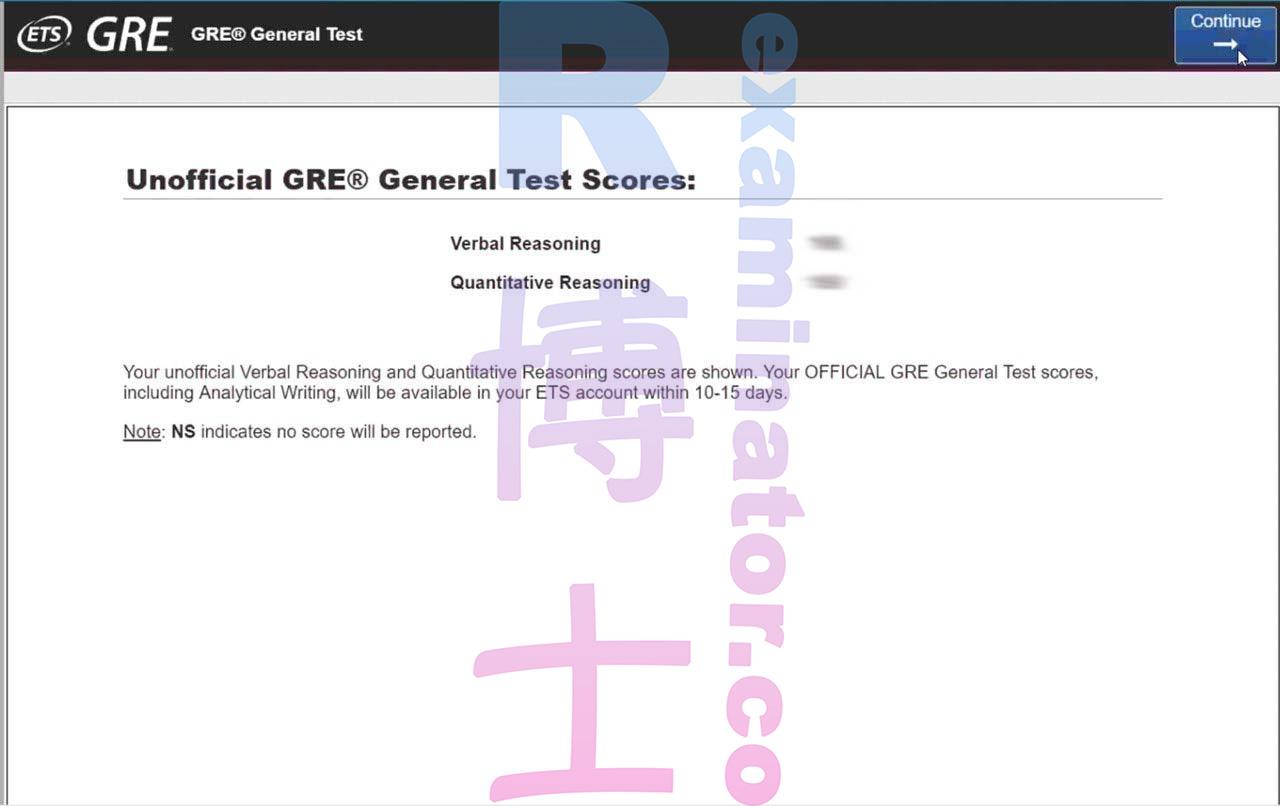 score image for GRE Cheating success story #78