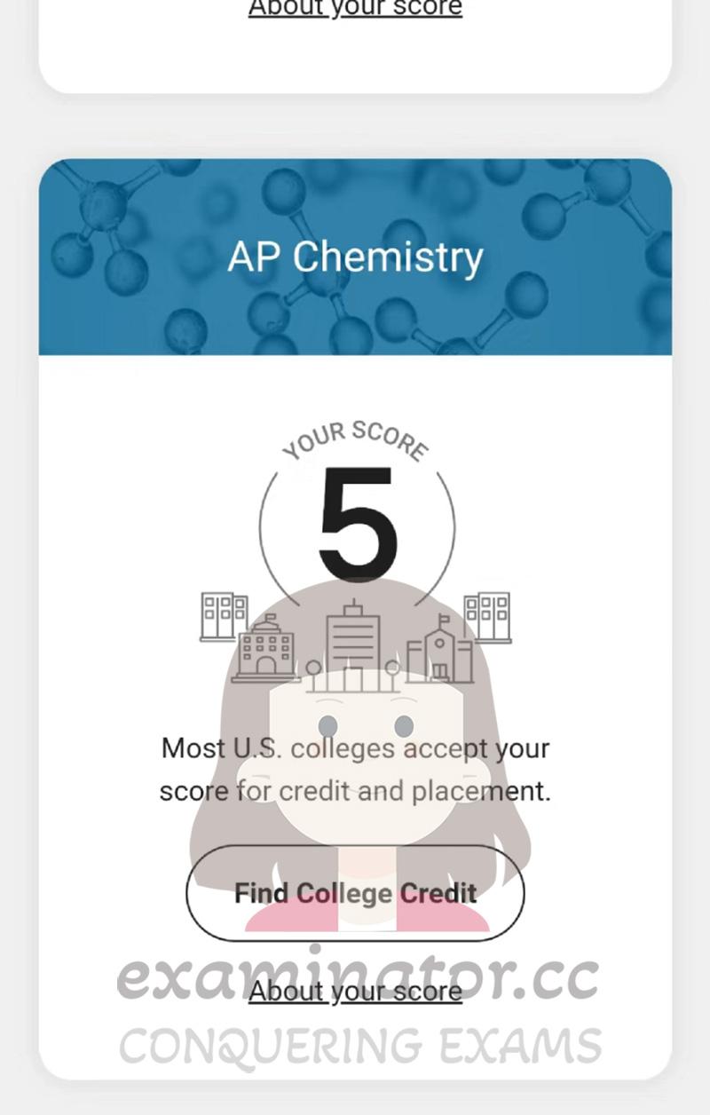 AP Chemistry: Score 5