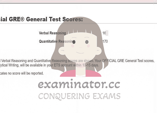 score image for GRE Cheating success story #558
